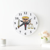 Grande Horloge Ronde Avocat (Maison)