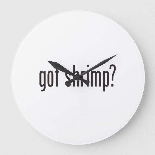 Grande Horloge Ronde avoir des crevettes (Recto)