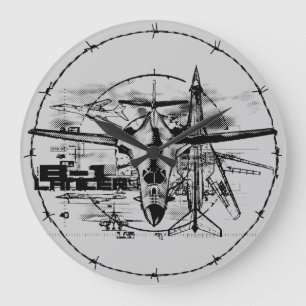 Grande Horloge Ronde B-1 Lancer Round