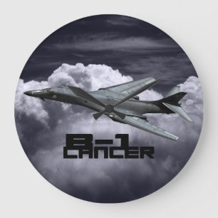 Grande Horloge Ronde B-1 Lancer Round (Large) Wall Clock