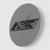 Grande Horloge Ronde B-2 Spirit Round (Large) Wall Clock (Angle)