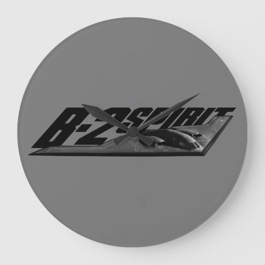 Grande Horloge Ronde B-2 Spirit Round (Large) Wall Clock (Recto)