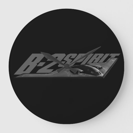 Grande Horloge Ronde B-2 Spirit Round (Large) Wall Clock (Recto)