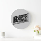 Grande Horloge Ronde B-2 Spirit Round (Large) Wall Clock (Maison)