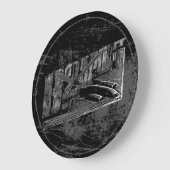 Grande Horloge Ronde B-2 Spirit Round (Large) Wall Clock (Angle)