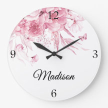 Baby Girl Nursery Dutch Art Rose Aquarelle Floral