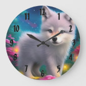 Grande Horloge Ronde Baby Wolf (Recto)