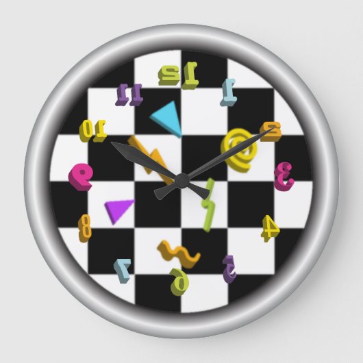 Grande Horloge Ronde Backward Clock (Recto)