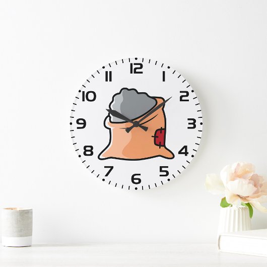 Grande Horloge Ronde Bag of Cement Construction Material