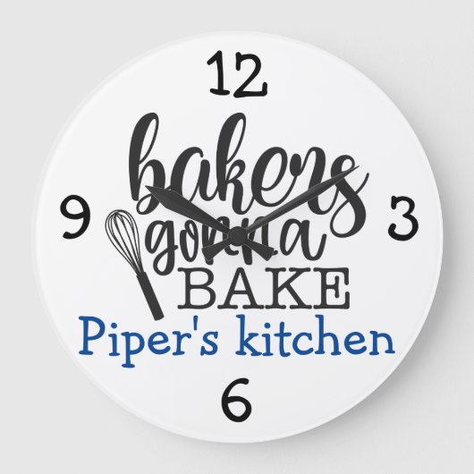 Grande Horloge Ronde Bake (Recto)