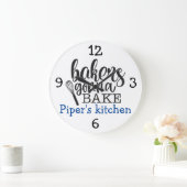Grande Horloge Ronde Bake (Maison)
