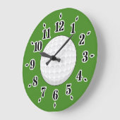 Grande Horloge Ronde Bal de golf (Angle)