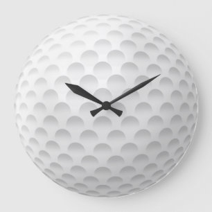 Grande Horloge Ronde Bal de golf blanc