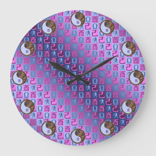 Grande Horloge Ronde Balance & Coq de Terre