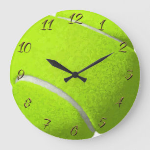 Grande Horloge Ronde Balle de tennis