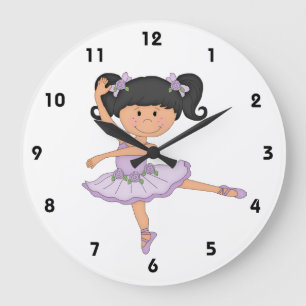 Grande Horloge Ronde Ballerine de Dancer-Sweet