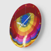 Grande Horloge Ronde Ballon à air chaud (Angle)