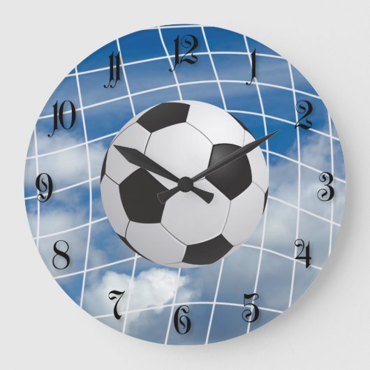 Grande Horloge Ronde Ballon de foot (Recto)