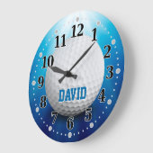Grande Horloge Ronde Ballon de golf | Venin (Angle)