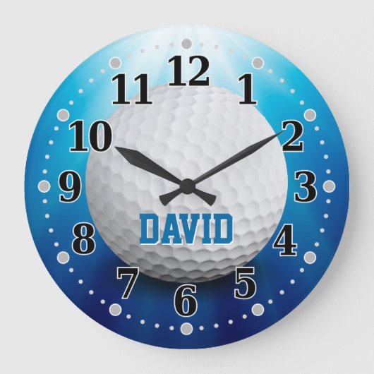 Grande Horloge Ronde Ballon de golf | Venin (Recto)