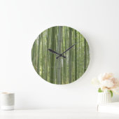 Grande Horloge Ronde Bamboo (Maison)