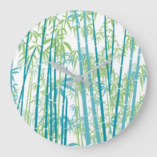 Grande Horloge Ronde Bamboo 6