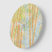 Grande Horloge Ronde Bambou 2 (Angle)