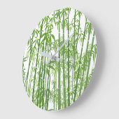 Grande Horloge Ronde Bambou 7 (Angle)