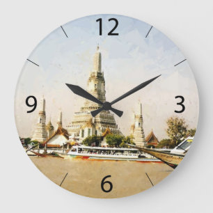 Grande Horloge Ronde Bangkok, Thaïlande