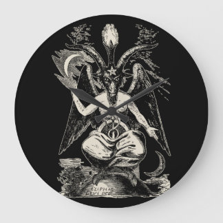 Grande Horloge Ronde Baphomet