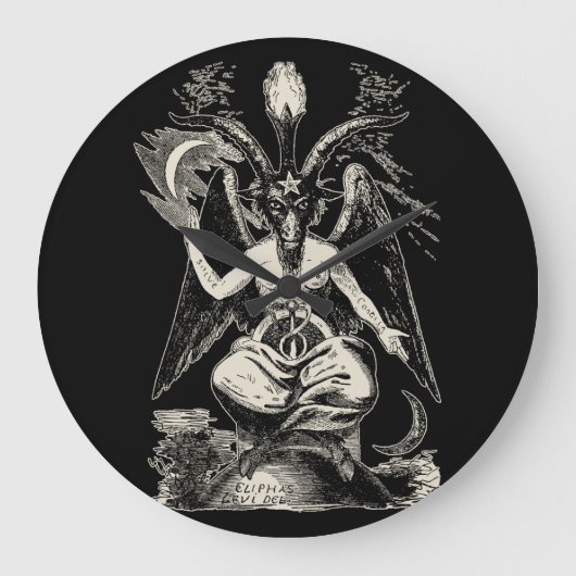 Grande Horloge Ronde Baphomet (Recto)