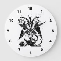Baphomet noir vintage