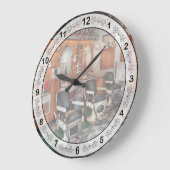 Grande Horloge Ronde Barber - Frenchtown Barbers  (Angle)