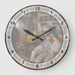 Grande Horloge Ronde Barber - Histoires de cow-boy 1939