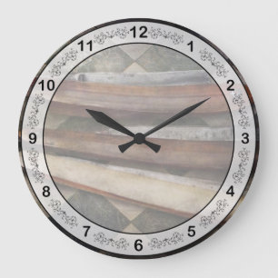 Grande Horloge Ronde Barbier - Le Rasoir