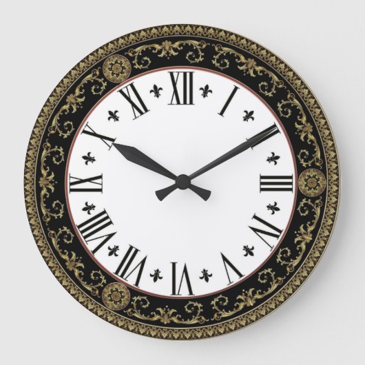 Grande Horloge Ronde baroque (Recto)