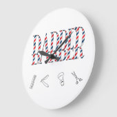 Grande Horloge Ronde Barre (Angle)