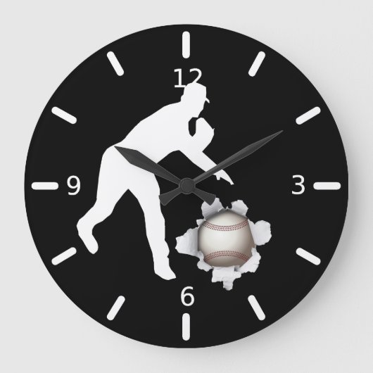 Grande Horloge Ronde Baseball (Recto)