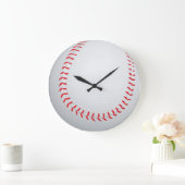 Grande Horloge Ronde Baseball (Maison)