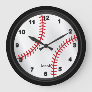 Grande Horloge Ronde Baseball