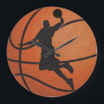 Grande Horloge Ronde Basket<br><div class="desc">Basket</div>