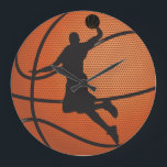 Grande Horloge Ronde Basket<br><div class="desc">Basket</div>
