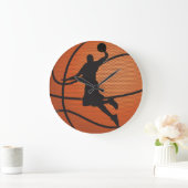 Grande Horloge Ronde Basket (Maison)