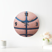 Grande Horloge Ronde Basket (Maison)