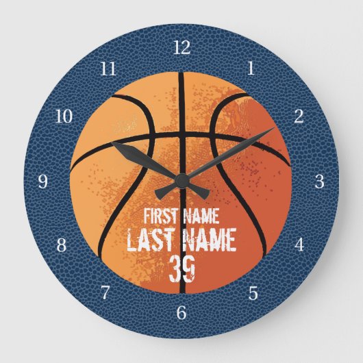 Grande Horloge Ronde Basket (Recto)