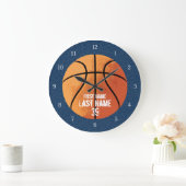 Grande Horloge Ronde Basket (Maison)