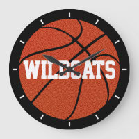 Basket-ball custom Text Decorative Wall Clock