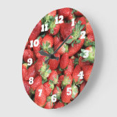 Grande Horloge Ronde Batch of Red Juicy Strawberries (Angle)