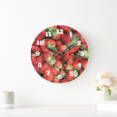 Grande Horloge Ronde Batch of Red Juicy Strawberries (Maison)