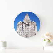 Grande Horloge Ronde Bâtiment de foie Liverpool (Maison)